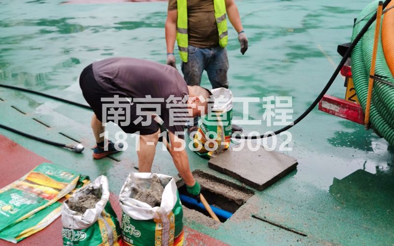 218马台街管道清淤