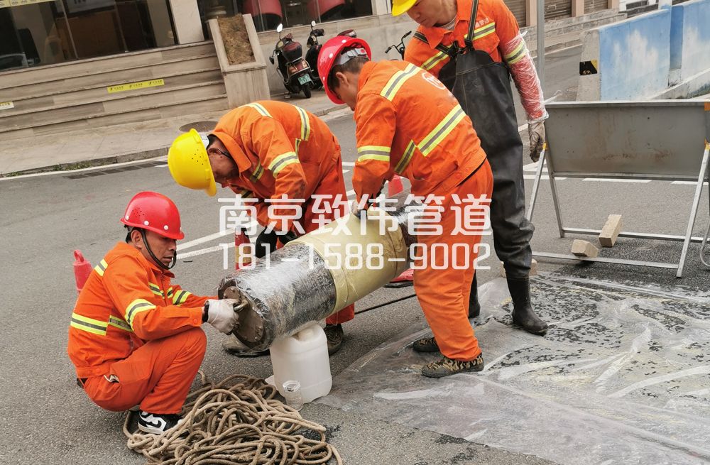 339马台街管道修复